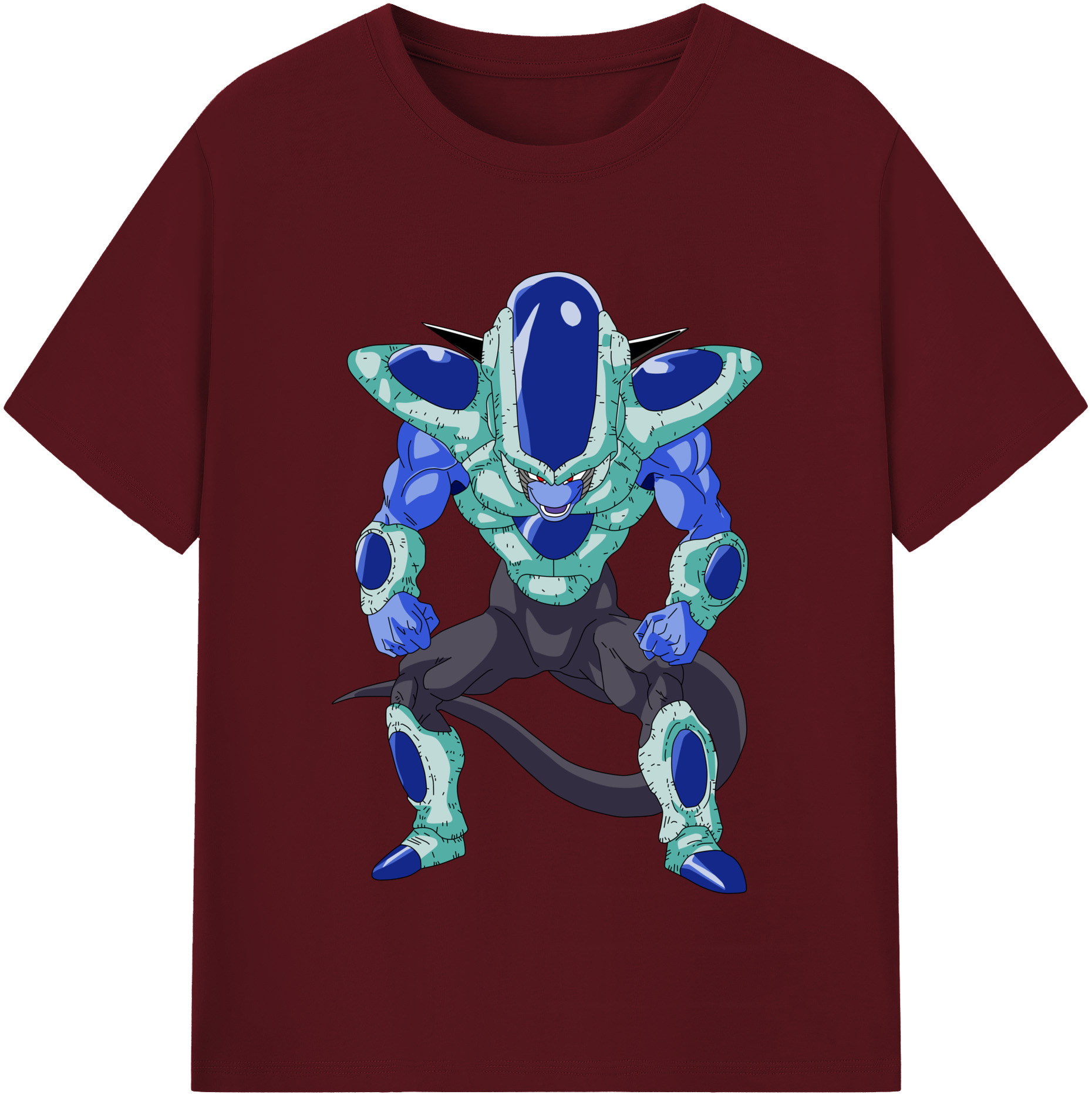 （画像用） ドラゴンボール フリーザ DRAGON BALL Frieza 綿100％半袖Tシャツ（フロントプリント）